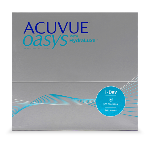 ACUVUE OASYS® 1-Day with HydraLuxe™ 90-pack