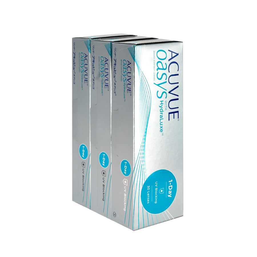 ACUVUE OASYS® 1-Day with HydraLuxe™ 90-pack