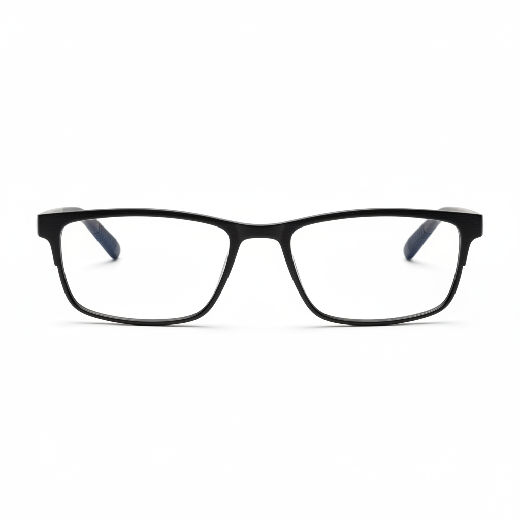 Blue Block Reading Glass