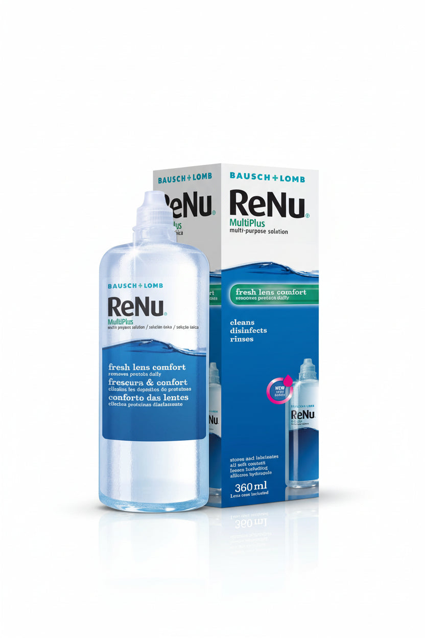 B&L Renu Multi-plus Contact Lens Solution 360 Ml