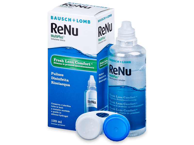 B&L Renu Multi-plus Contact Lens Solution 120 Ml