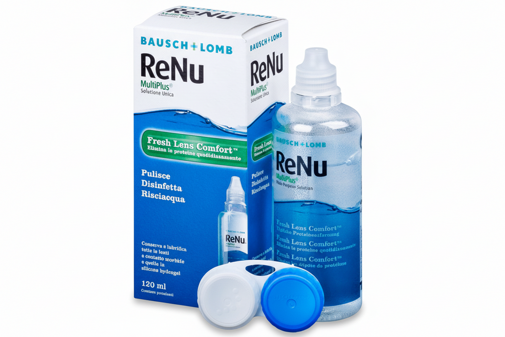 B&L Renu Multi-plus Contact Lens Solution 120 Ml